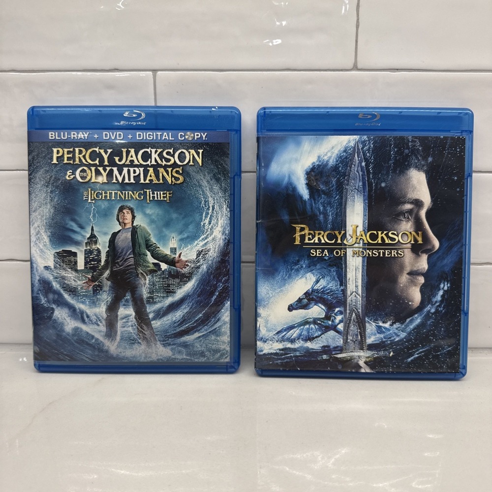 Percy Jackson & the Olympians: The Lightning Thief & Sea Monsters Blu-Ray & DVD